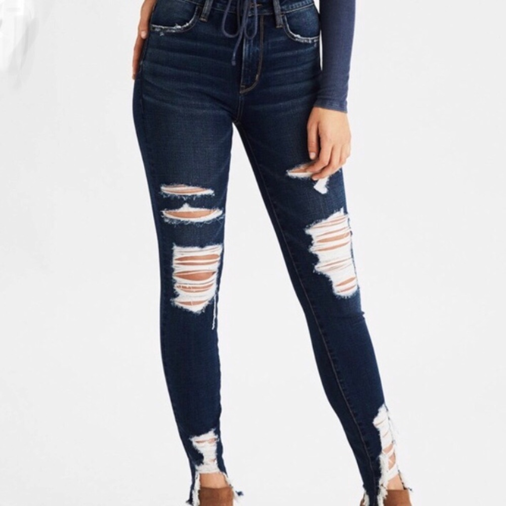 American Eagle Super High Rise Jegging